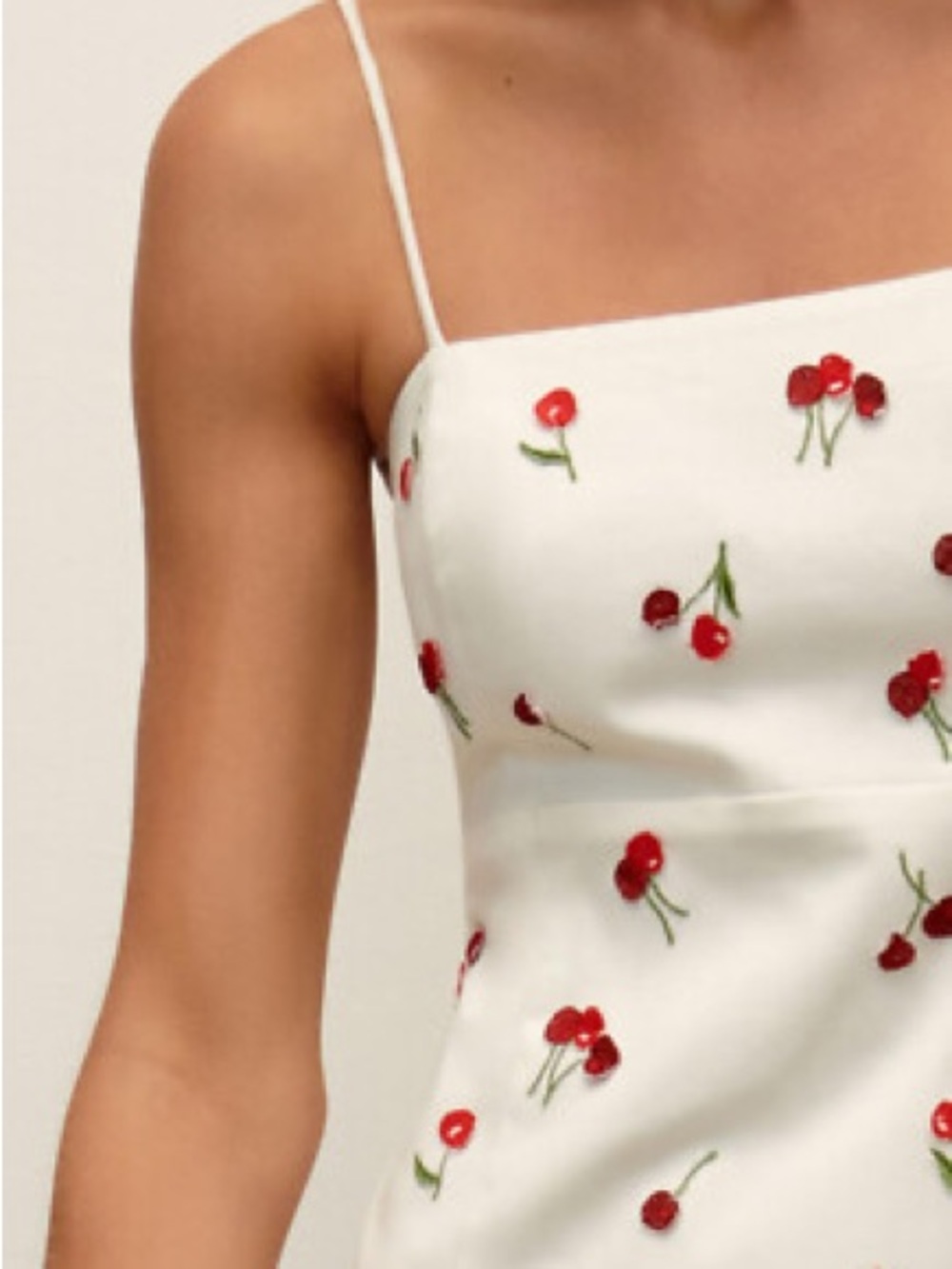 Anthropolgie/Maeve- The Brynn Cherry mini dress - Picture 2 of 8